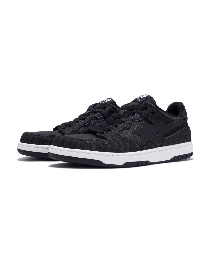 BAPE SK8 STA Denim Black