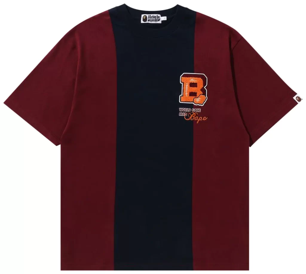 BAPE Badges Color Blocking Tee (Oversized)