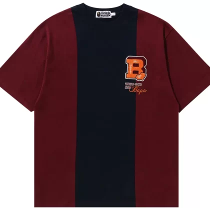 BAPE Badges Color Blocking Tee (Oversized)