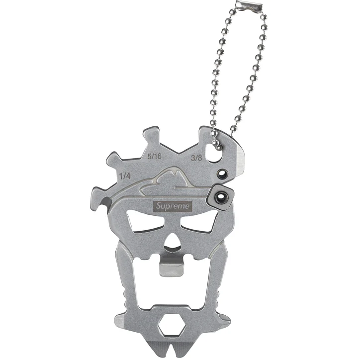Supreme® / SOG® MacV Tool KeyChain Silver