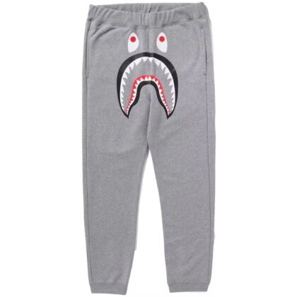 BAPE ABC Camo Shark Sweatpants Gray / Green