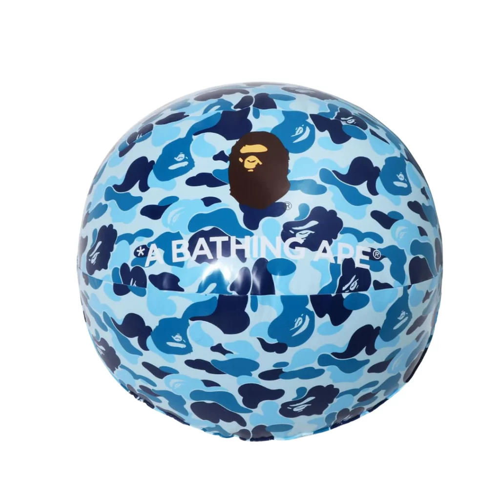 BAPE ABC Camo Beach Ball Blue