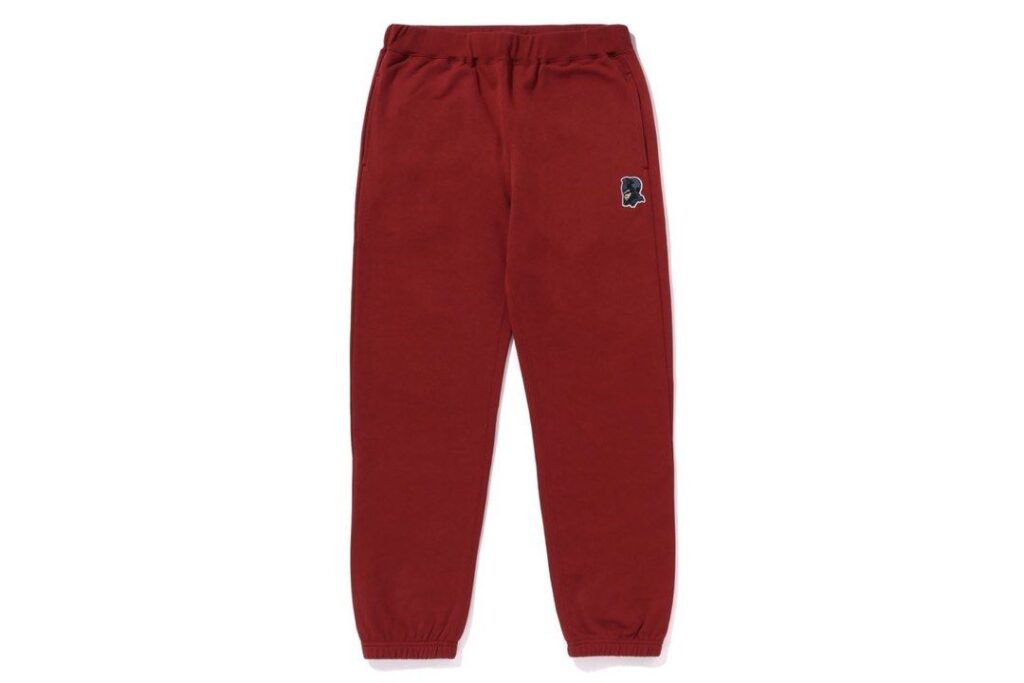BAPE General Sweatpants Burgundy