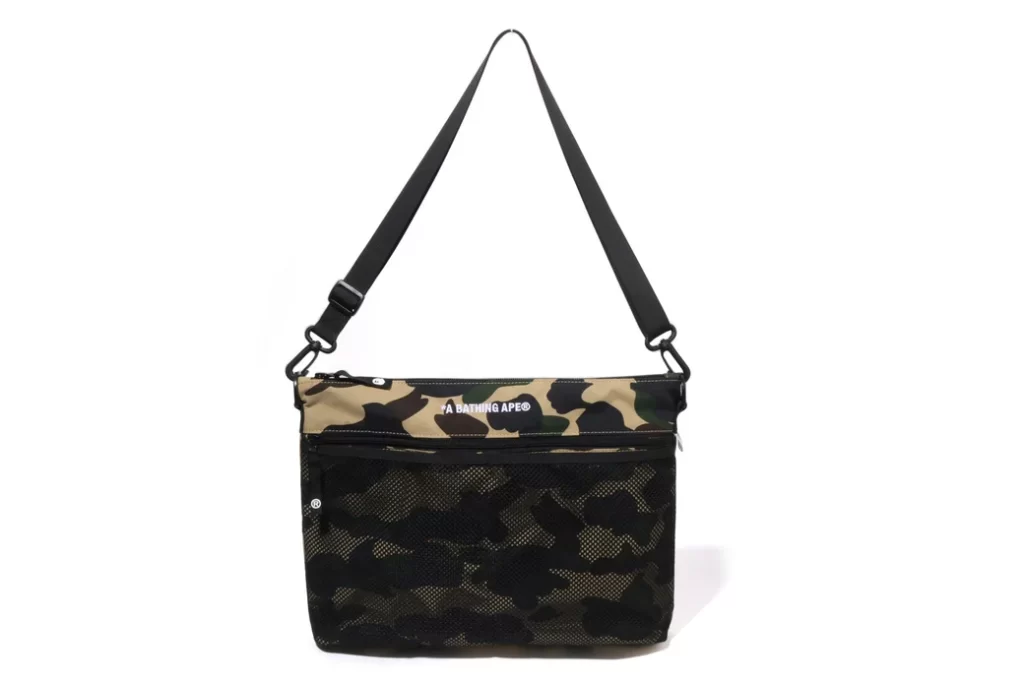 BAPE 1st Camo Sacoche Yellow