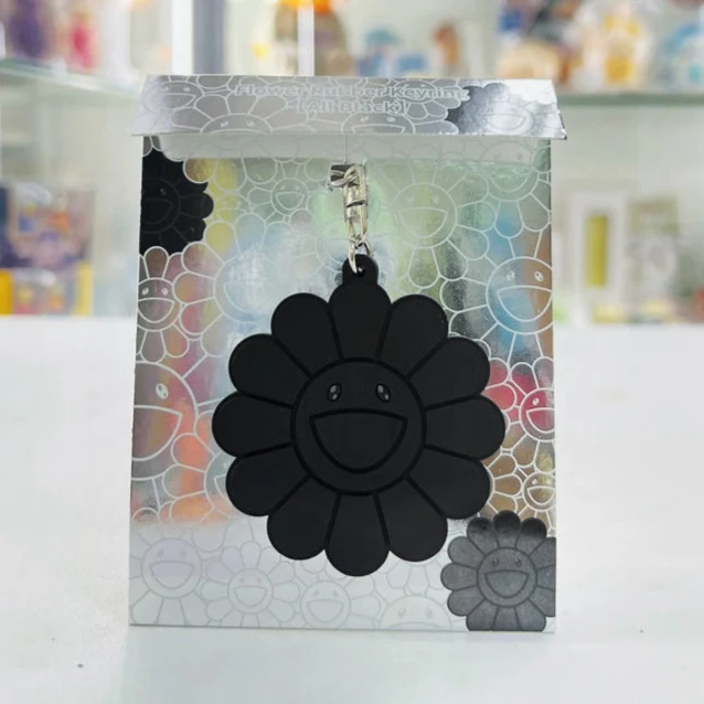 Murakami Rubber Keyring All Black