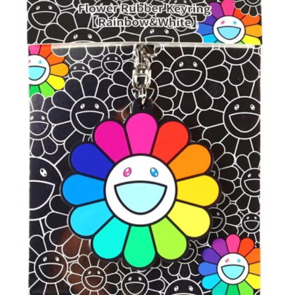 Murakami Rubber Keyring Rainbow