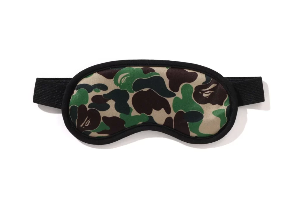 BAPE ABC Camo Eye Mask Travel Green