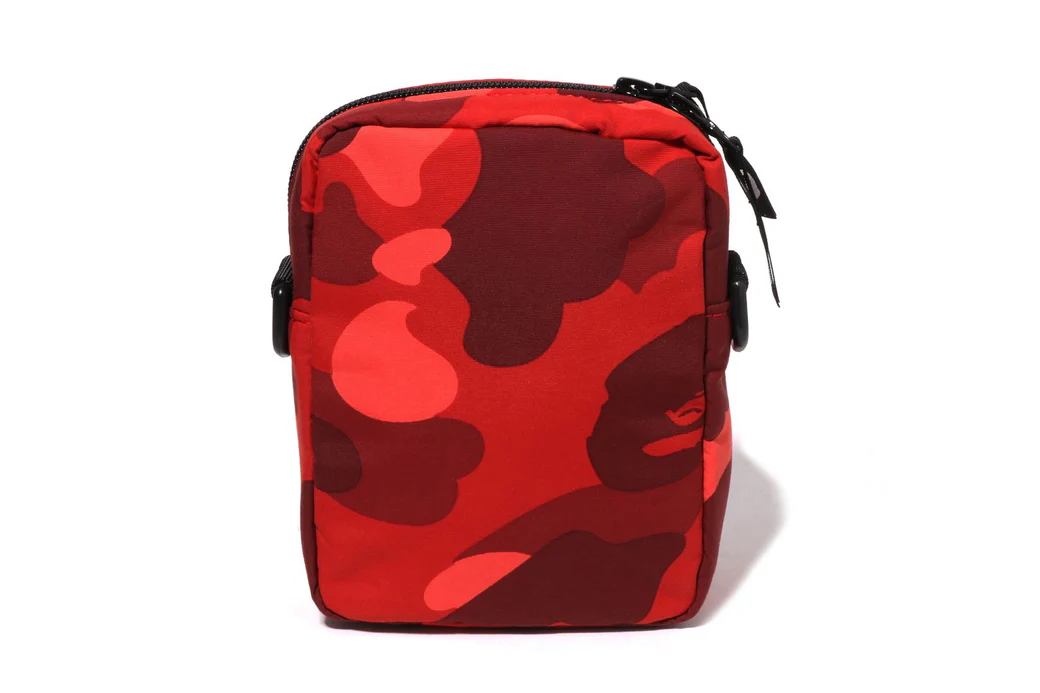 BAPE Color Camo Shark Mini Bag Red - Imagen 3