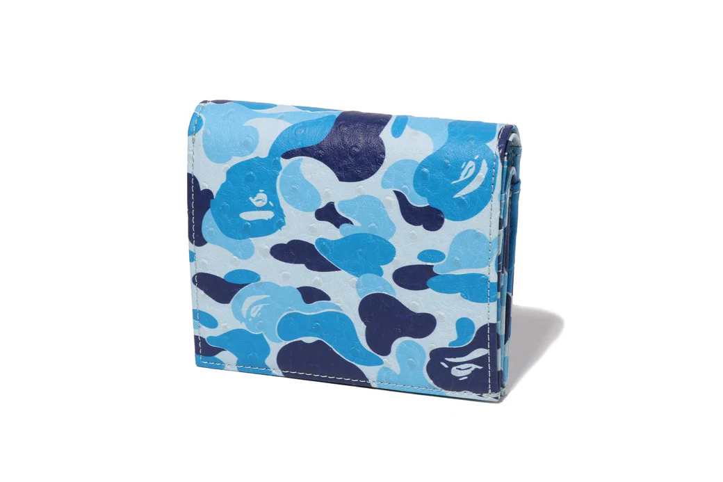 BAPE ABC Camo Wallet Blue