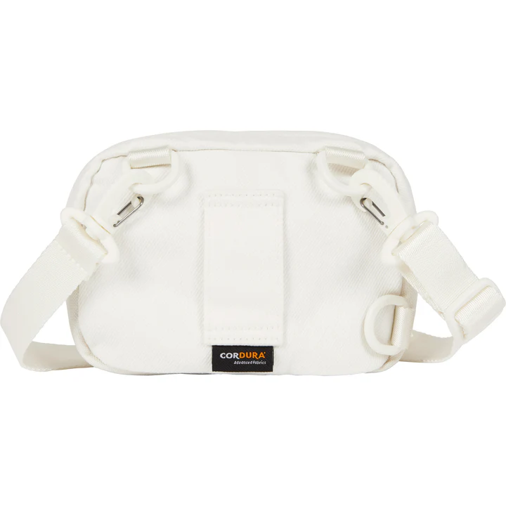 SUPREME Denim Mini Shoulder Bag White - Imagen 3