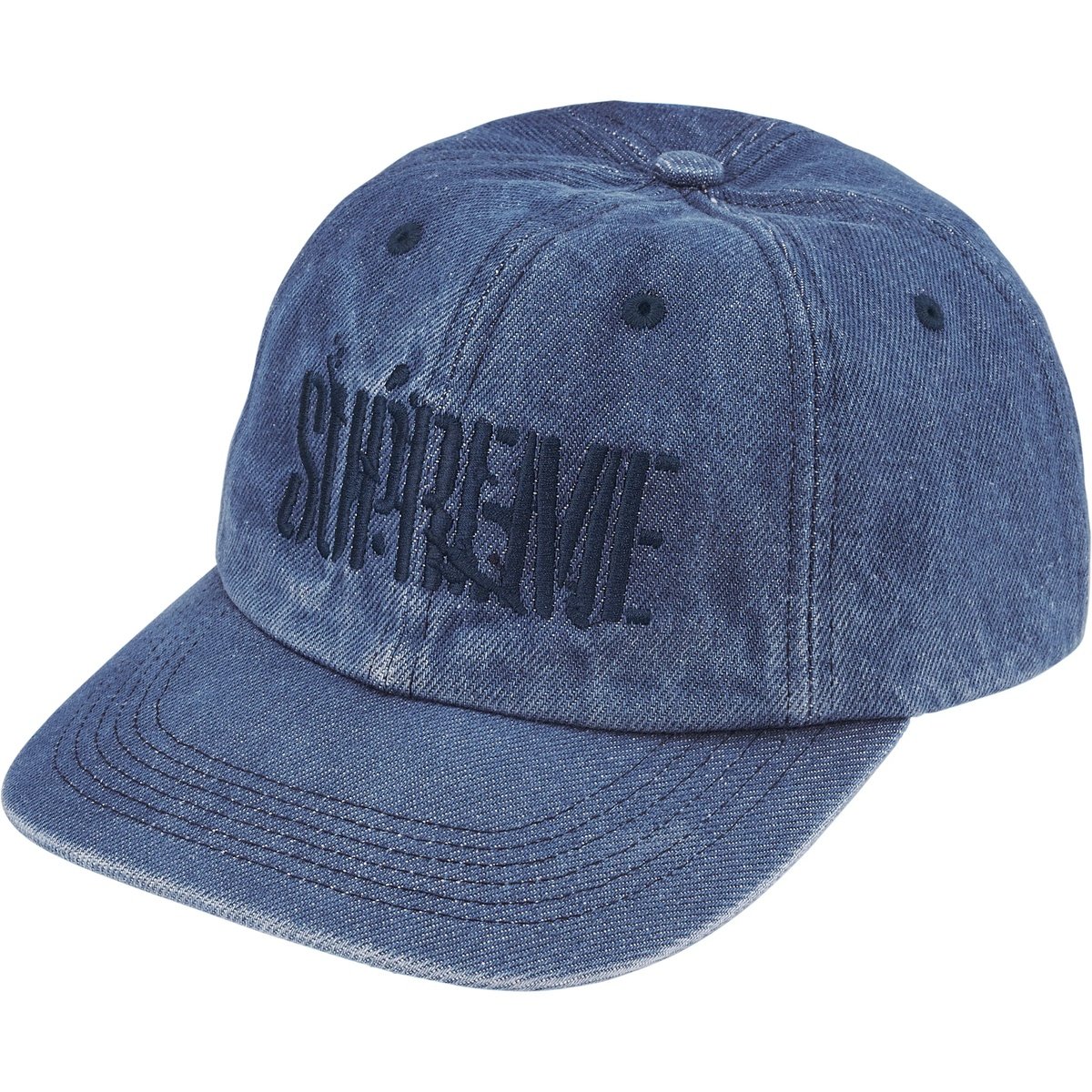 Supreme Splatter 6 Panel Denim
