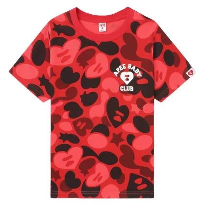 BAPE Camo Monogram W/ Chest Print Tee Ladies