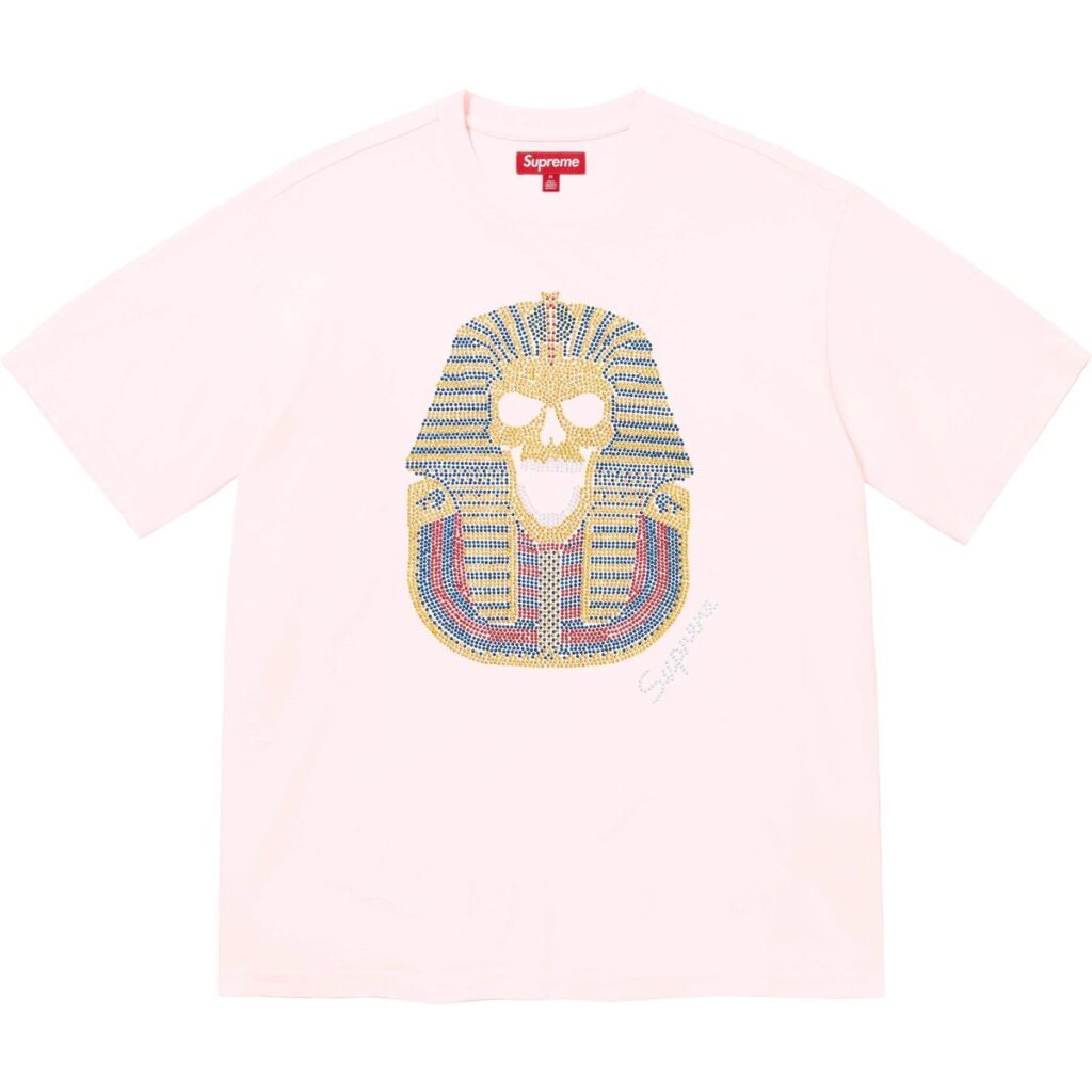 Supreme King Tut S/S Top Light Pink