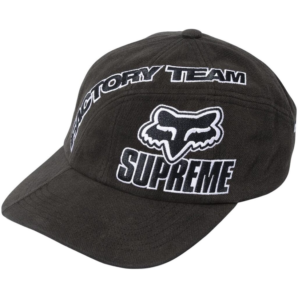SUPREME®/FOX RACING® 6-Panel Black