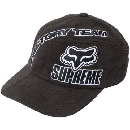 SUPREME®/FOX RACING® 6-Panel Black