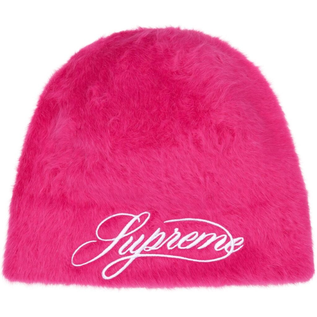 SUPREME®/KANGOL® Furgora Script Beanie Pink