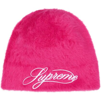SUPREME®/KANGOL® Furgora Script Beanie Pink