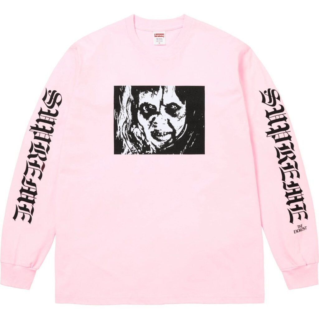 SUPREME/THE EXORCIST Mother L/S Tee Pink