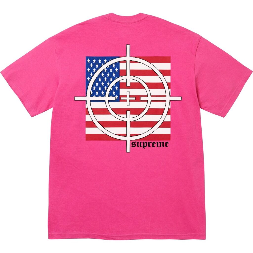 Supreme Target Tee Pink