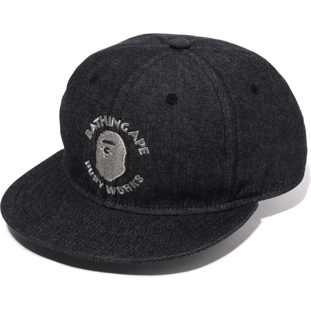 BAPE Busy Work Denim Cap Black