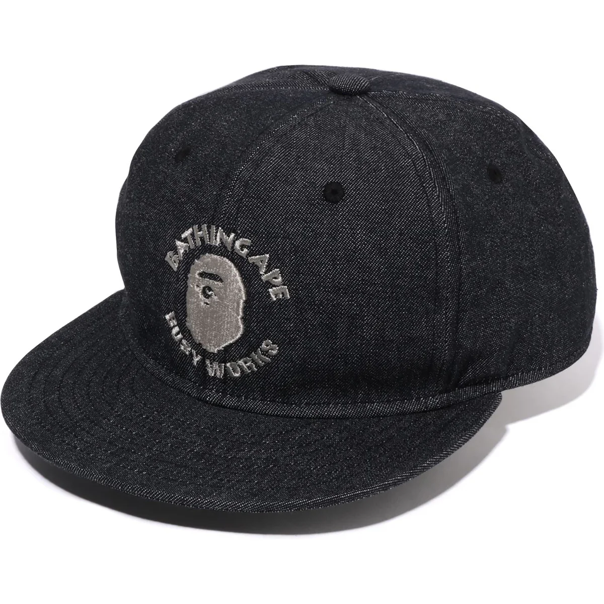 BAPE Busy Work Denim Cap Black