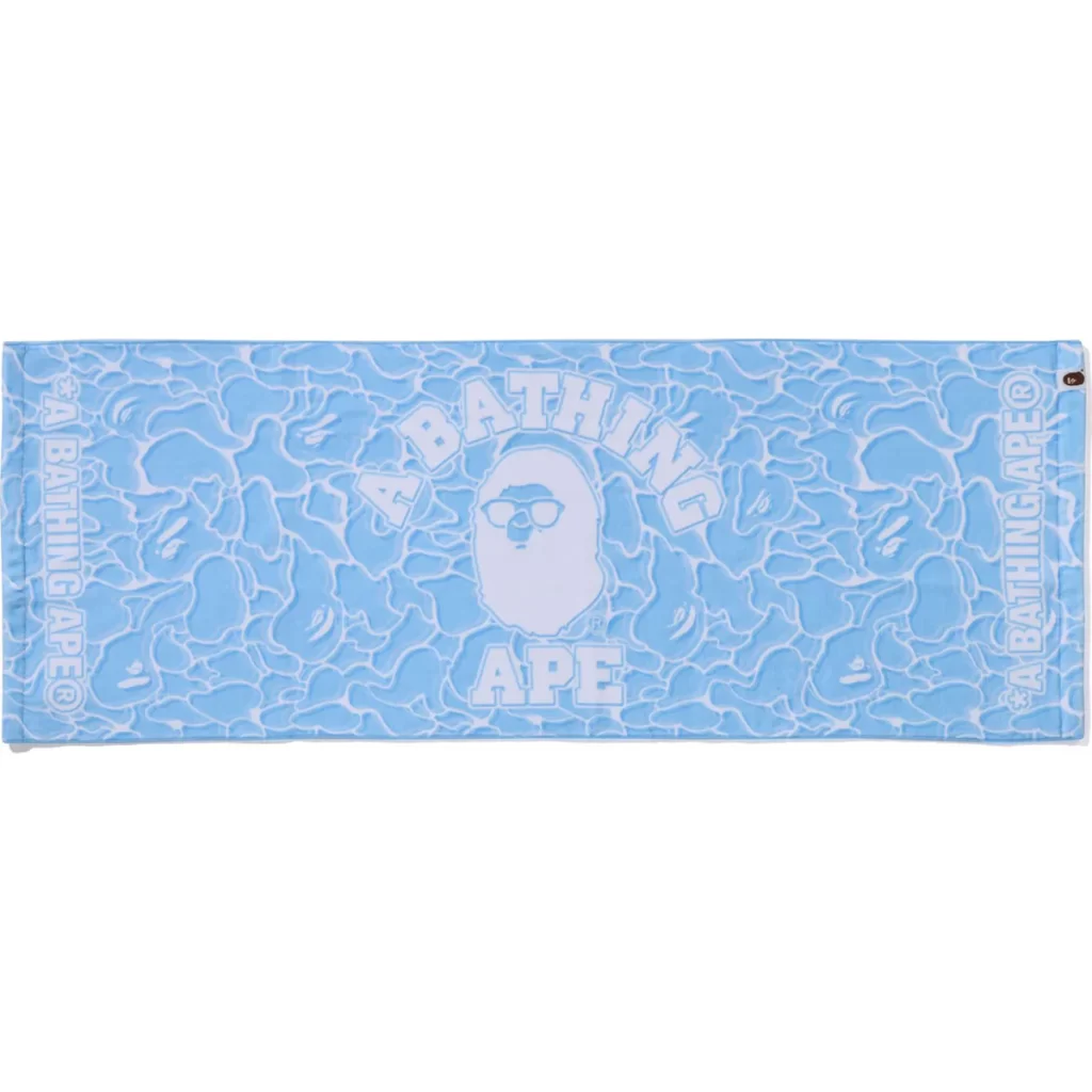 BAPE ABC Sea Surface Camo Beach Towel