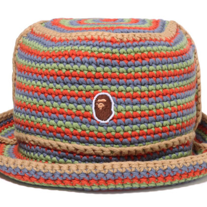 BAPE Multi Hoop Knit Hat Green