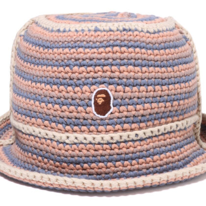 BAPE Multi Hoop Knit Hat Purple