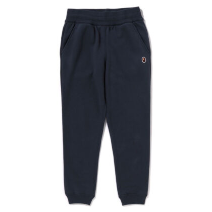 BAPE Ape Head One Point Slim Sweat Pants Navy
