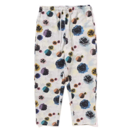 BAPE Floral Camo Sweat Pants Ivory