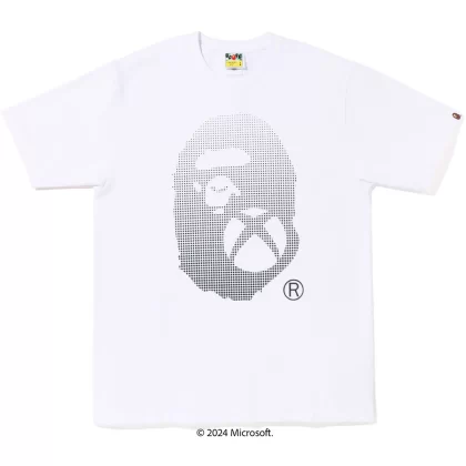 BAPE x XBOX Ape Head Tee #1 White