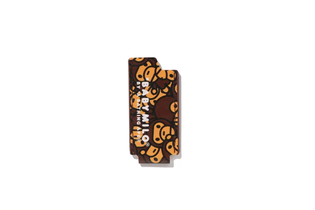 BAPE All Baby Milo Lighter Case Brown