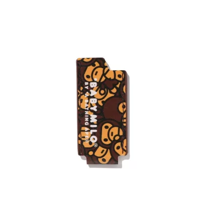 BAPE All Baby Milo Lighter Case Brown