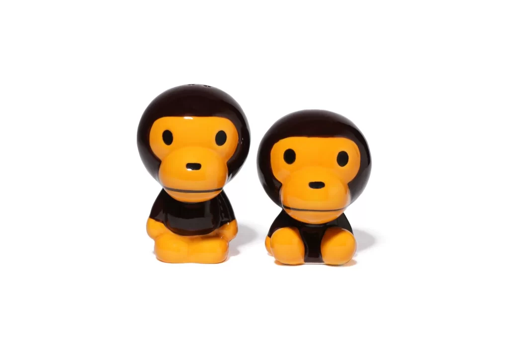 BAPE Baby Milo Salt & Pepper Shaker Brown