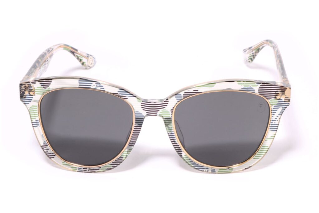 BAPE Eyewear Sunglasses #7 Green Camo