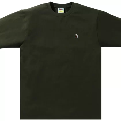 BAPE Ape Head One Point Tee Olive Drab