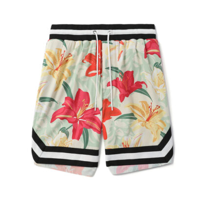 BAPE BLACK Floral Print Shorts