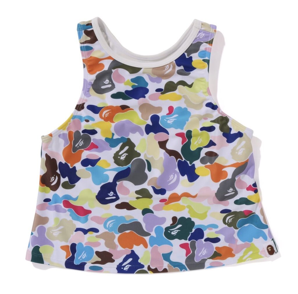 BAPE Multi Camo Bratop White