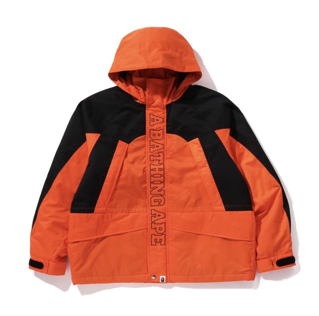 BAPE Snowboard Jacket Orange