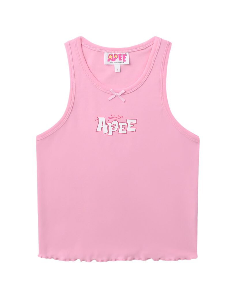 BAPE Dada Ribbon Top Pink