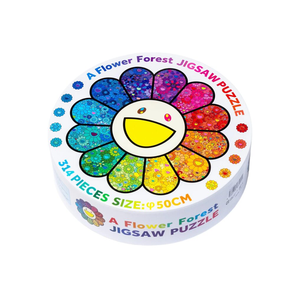 TAKASHI MURAKAMI A Flower Forest Jigsaw Puzzle