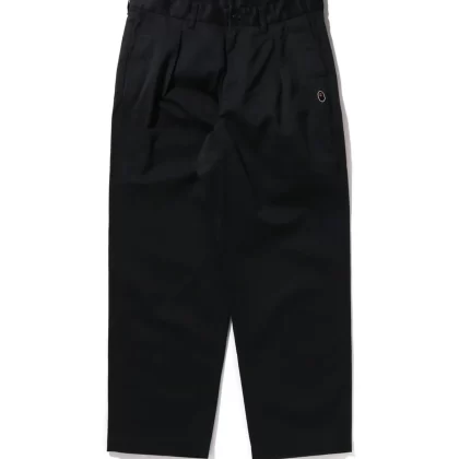 BAPE One Point Loose Fit Chino Pants Black