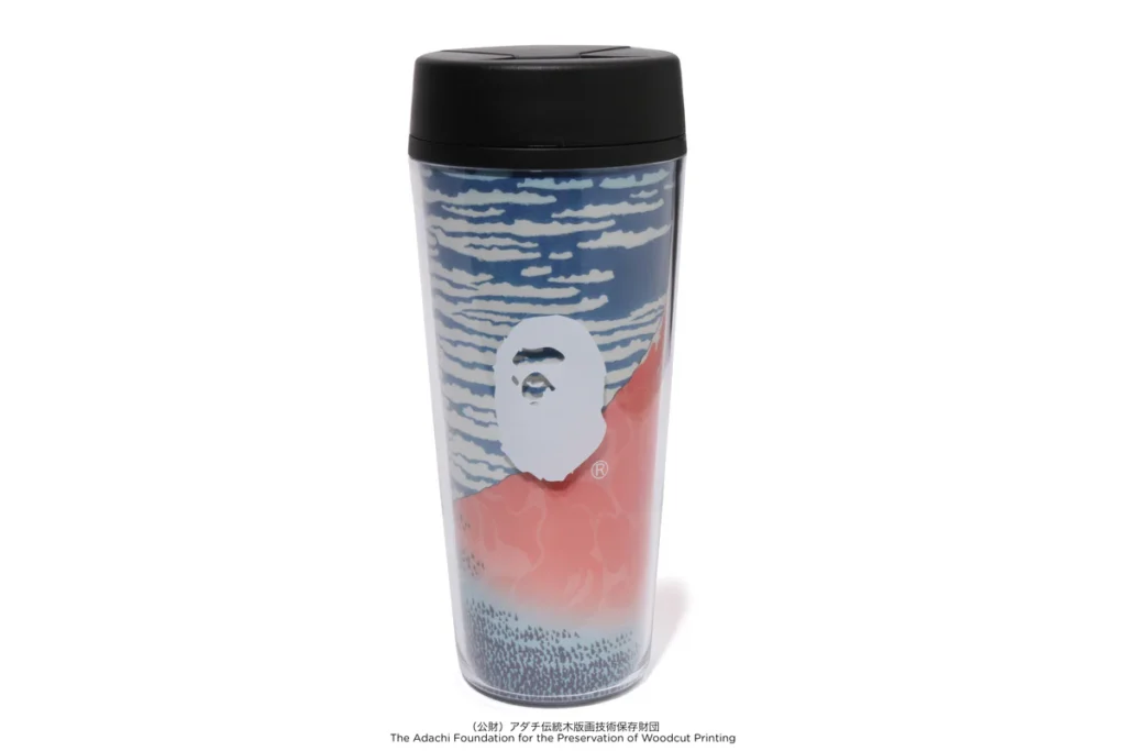 BAPE x Ukiyo-e Tumbler Orange (Fuji)