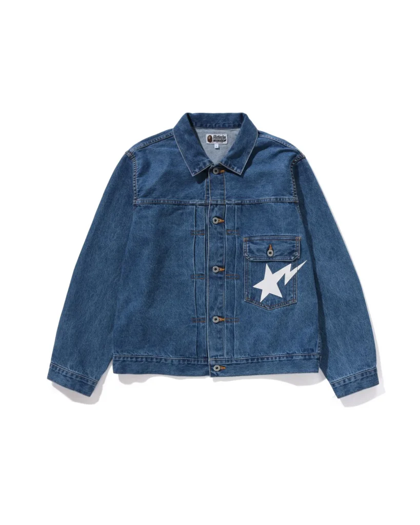BAPE STA Denim Jacket Indigo