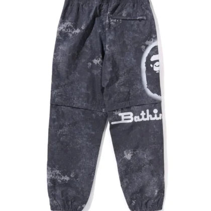 BAPE Detachable Pants Charcoal