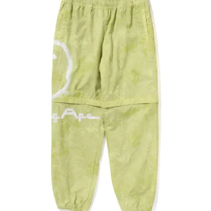 BAPE Detachable Pants Green