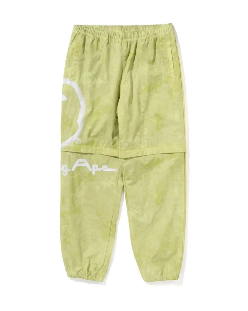 BAPE Detachable Pants Green