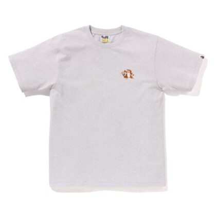 BAPE Tiger One Pint Tee Gray