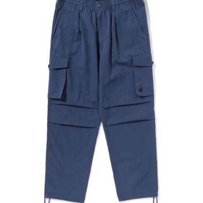 BAPE Ripstop 6 Pocket Relaxed Fit Pants Navy