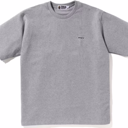 BAPE One Point Relaxed Fit Tee Gray